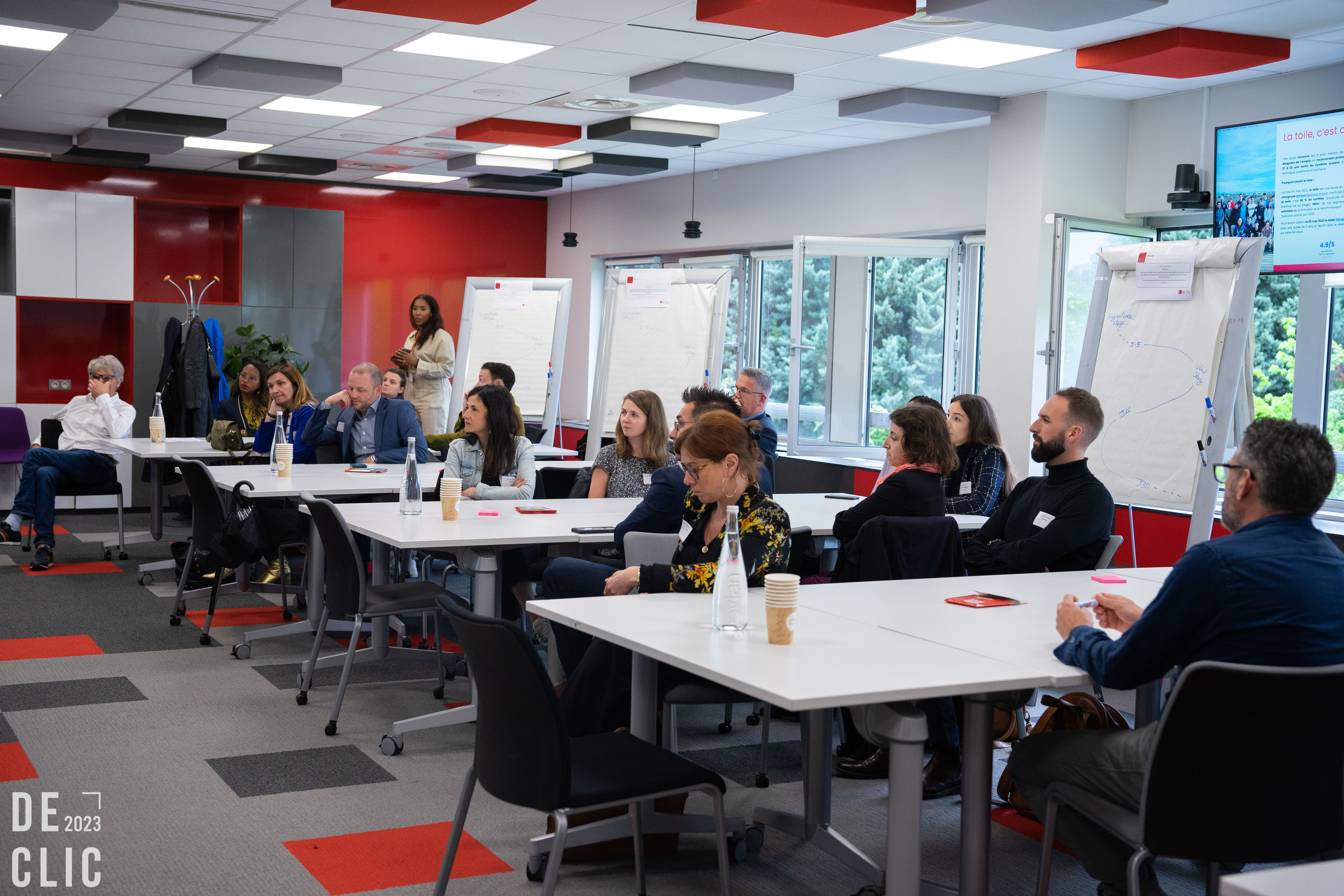 Soirée partenaires la toile