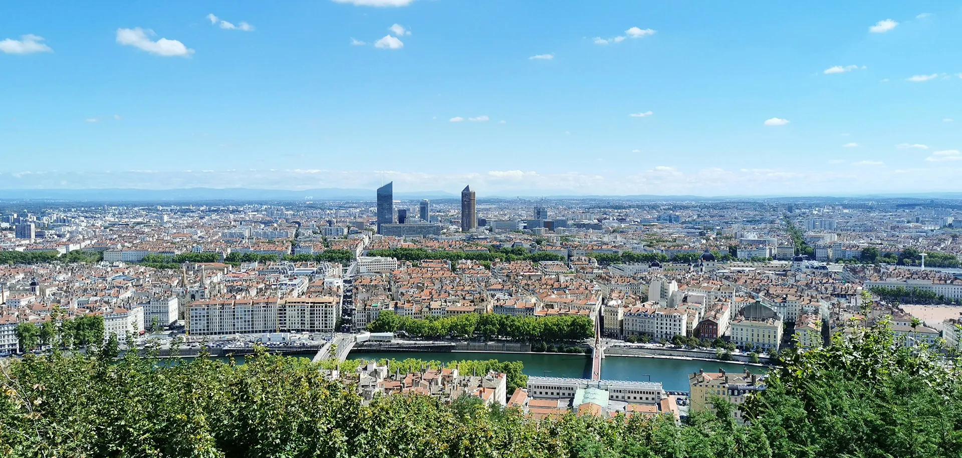 The city of Lyon The city of Lyon