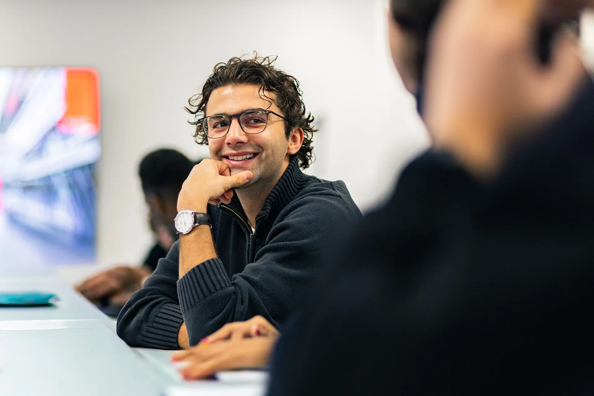Un étudiant du PGE d'emlyon business school
