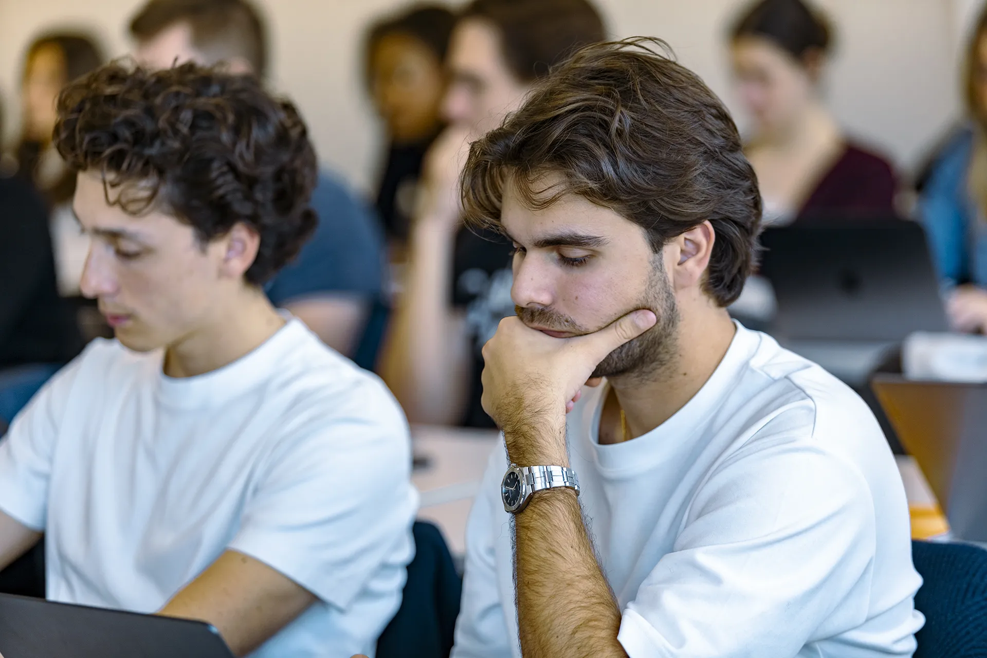 Des étudiants d'emlyon business school