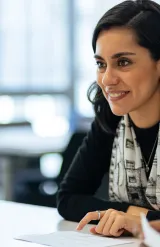 Une participante de l'IMBA d'emlyon business school