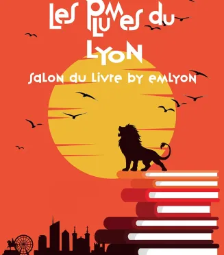 les-plumes-du-lyon-affiche L'affiche de l’évènement "Les plumes du lyon", emlyon busiiness school