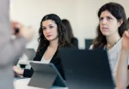 Des participantes du Master in Management, Finance &amp; Tech d'emlyon