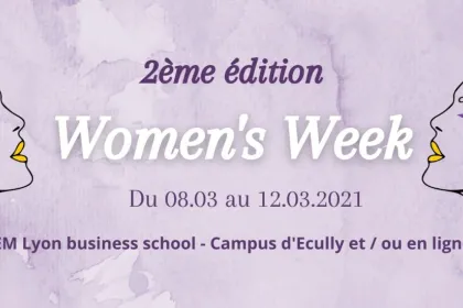 Women's rights week du 08 au 12 mars à emlyon business school