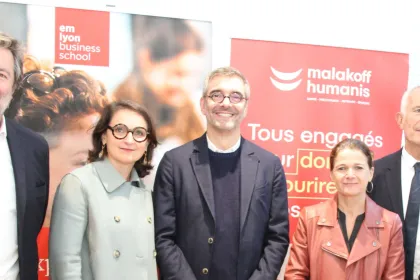 emlyon et Malakoff Humanis lancent la chaire « Santé mentale des dirigeants de PME et TPE » emlyon et Malakoff Humanis lancent la chaire « Santé mentale des dirigeants de PME et TPE »