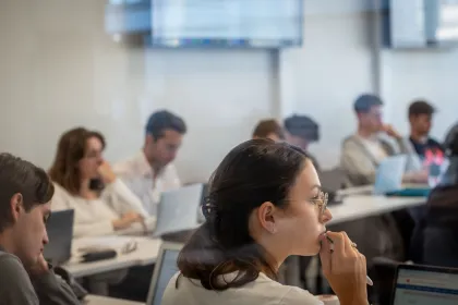 Etudiants de la formation PGE d’emlyon
