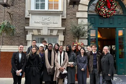 Les étudiants du MSc Hospitality Management explorent les hôtels de Londres et découvrent le service et l’expérience client sur le terrain