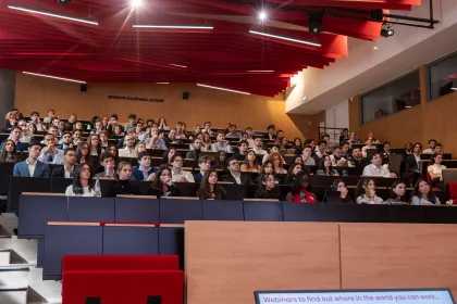 L'auditorium d'emlyon business school, campus de Lyon