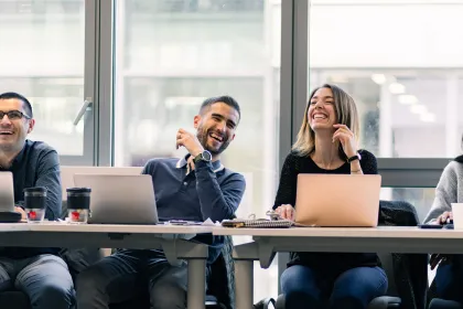 Des participants de l'Executive Education d'emlyon business school