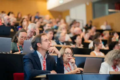 Professeurs de classes préparatoires réunis sur le campus d'emlyon lors du congrès annuel de l'APHEC