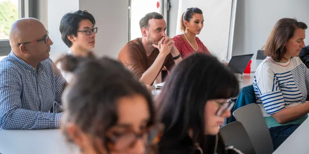 Les participants de l'EMBA en pleine session.