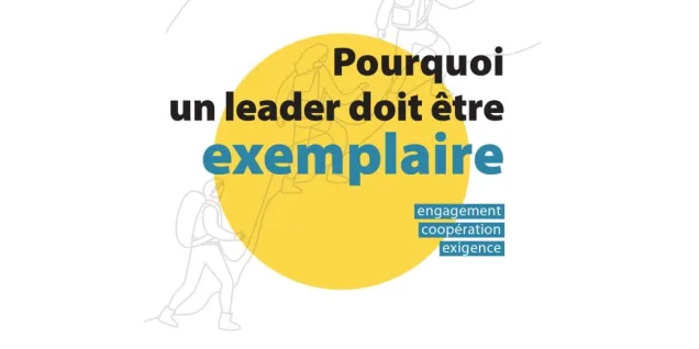 Parution nouvelle édition « Pourquoi un leader doit être exemplaire » par Tessa Melkonian Slogan leader exemplaire