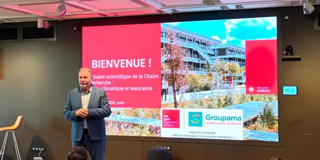 Chaire de recherche emlyon x Groupama : innover face aux risques climatiques Chaire de recherche emlyon x Groupama : innover face aux risques climatiques