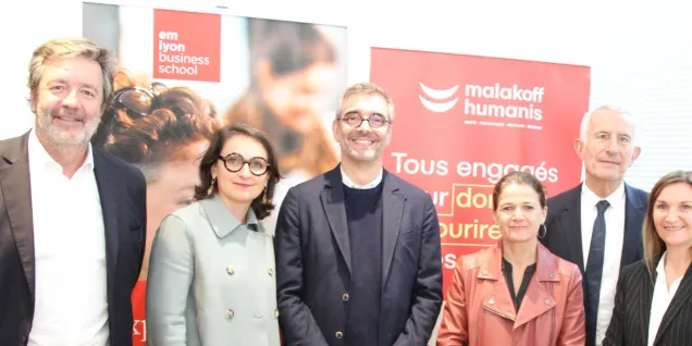 emlyon et Malakoff Humanis lancent la chaire « Santé mentale des dirigeants de PME et TPE » emlyon et Malakoff Humanis lancent la chaire « Santé mentale des dirigeants de PME et TPE »