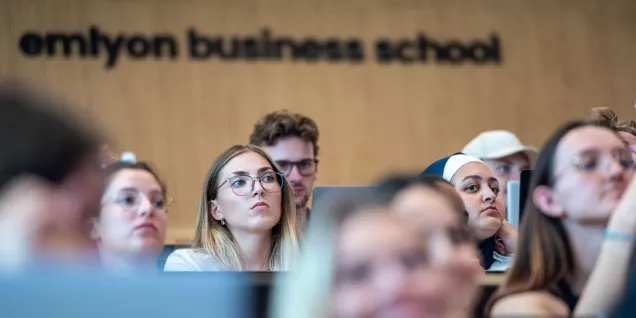 L'auditorium d'emlyon business school