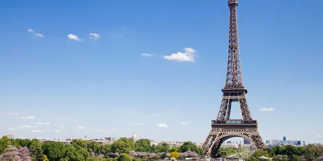 The Eiffel tower