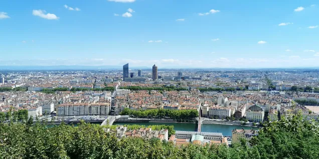 The city of Lyon