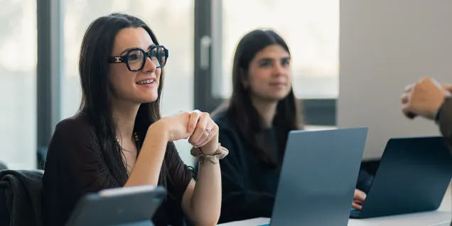 Des étudiantes du Master in Finance d’emlyon