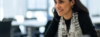 Une participante de l'IMBA d'emlyon business school