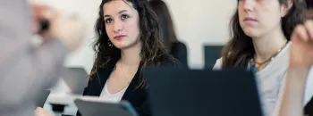 Des participantes du Master in Management, Finance &amp; Tech d'emlyon