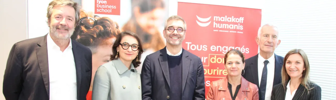 emlyon et Malakoff Humanis lancent la chaire « Santé mentale des dirigeants de PME et TPE »