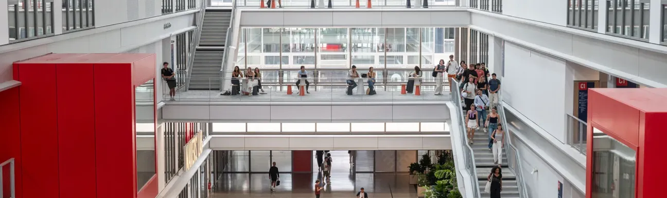 Le cœur battant du campus de Lyon d'emlyon business school