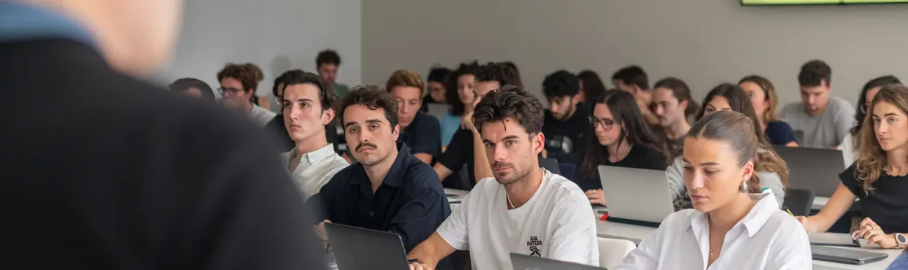 Des étudiants d'emlyon business school