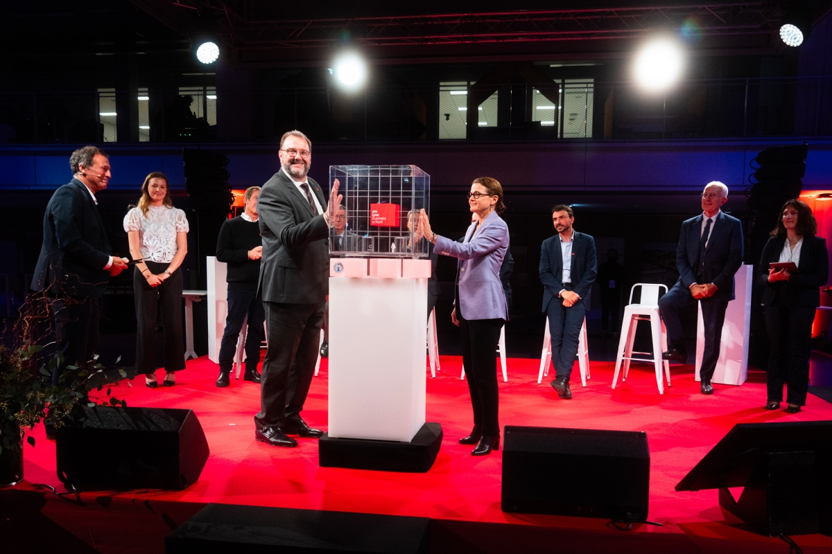 L'inauguration du campus de Lyon L'inauguration du campus de Lyon d'emlyon business school