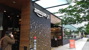 Amazon Go Devanture d'un magasin amazon go