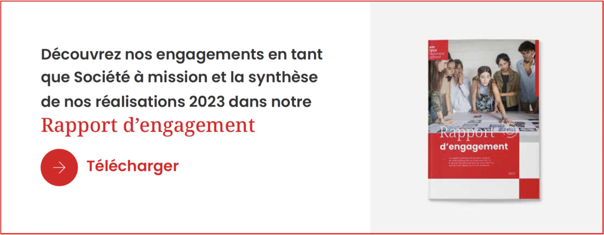Le rapport d’engagement d'emlyon