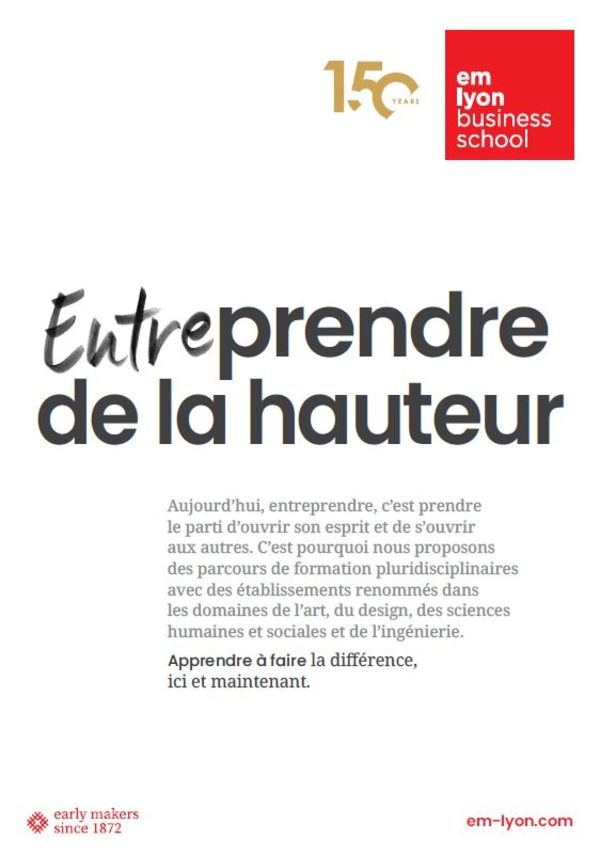 2022 - emlyon business school, 150 ans d’histoire 2022 - emlyon business school, 150 ans d’histoire