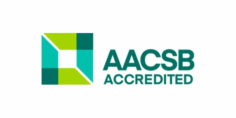 AACSB accredited logo AACSB accredited logo
