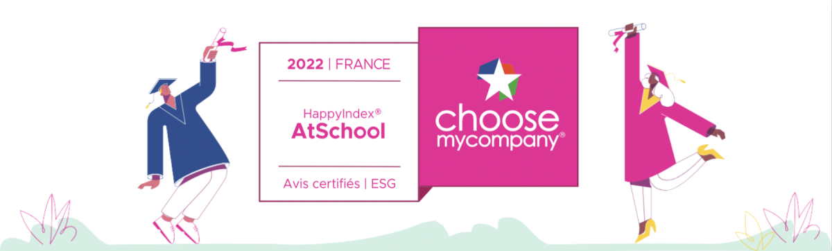 Classement HappyAtSchool® 2022 : emlyon en 2e position des écoles de commerce à recommander Classement HappyAtSchool® 2022 : emlyon en 2e position des écoles de commerce à recommander