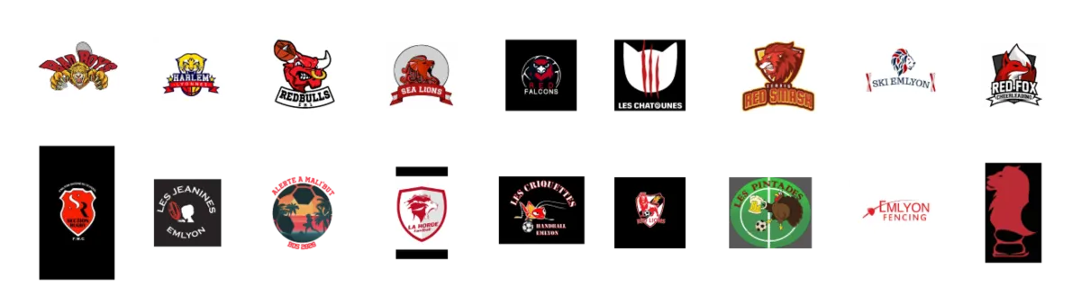 Equipes Logo Equipes de sports