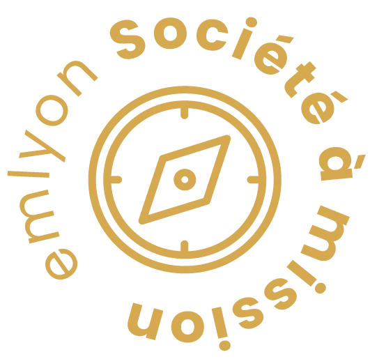 Le logo emlyon société à mission Le logo emlyon société à mission