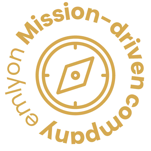 Mission- driven company logo - emlyon Mission- driven company logo - emlyon