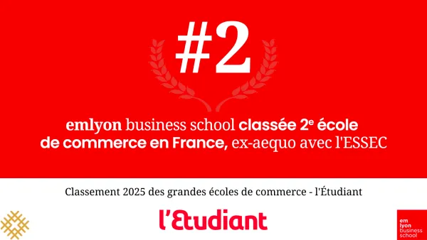 emlyon 2e ecole de commerce - classement letudiant 2025