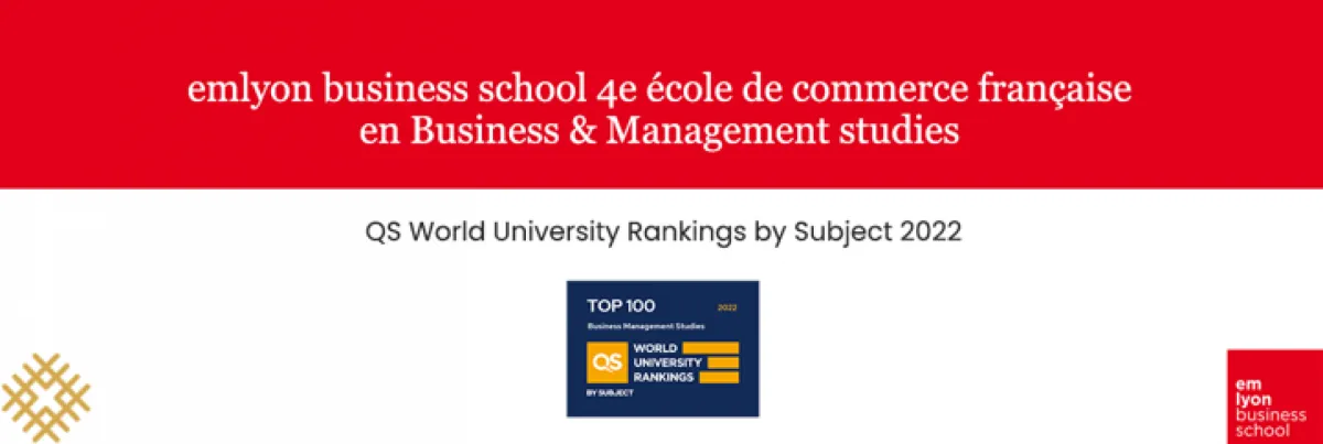 emlyon 4e école de commerce française en Business & Management emlyon 4e école de commerce française en Business & Management