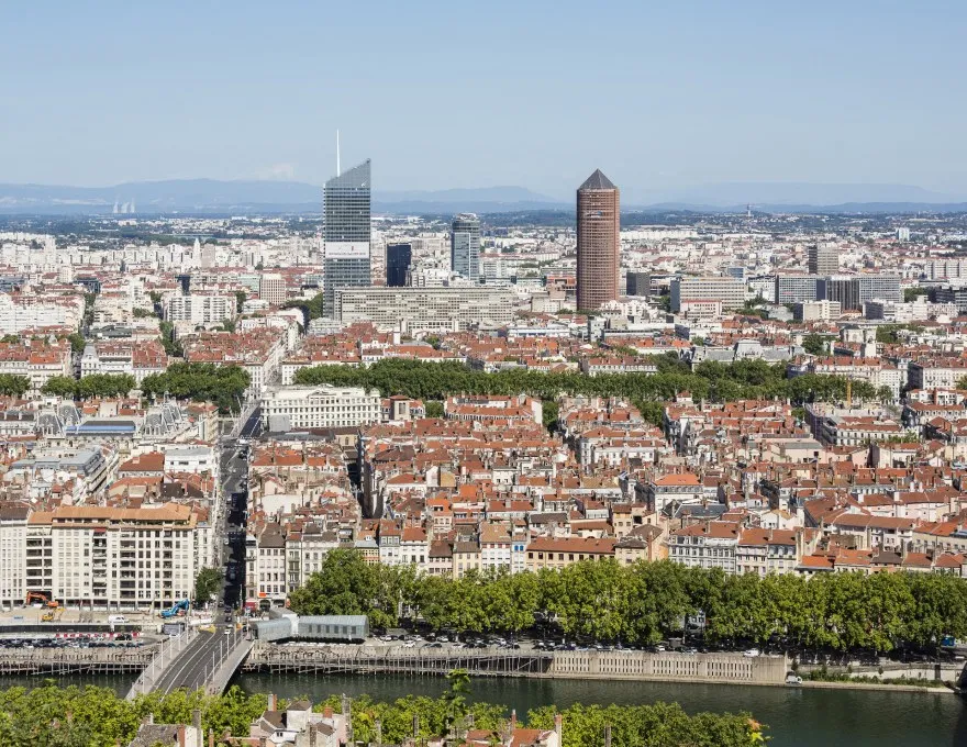 The city of Lyon