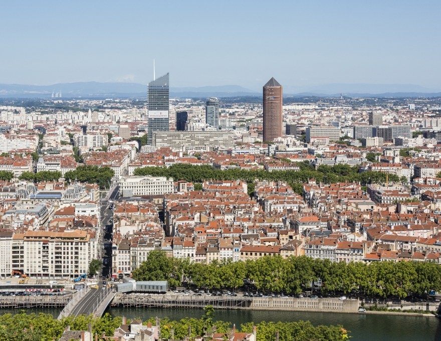 The city of Lyon