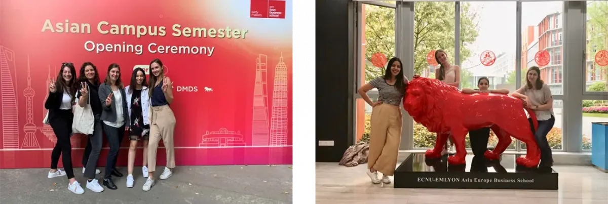 Our first days into a new exciting semester in Shanghai collage 1
