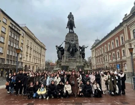 The trip was also an opportunity for the students to experience the Polish culture