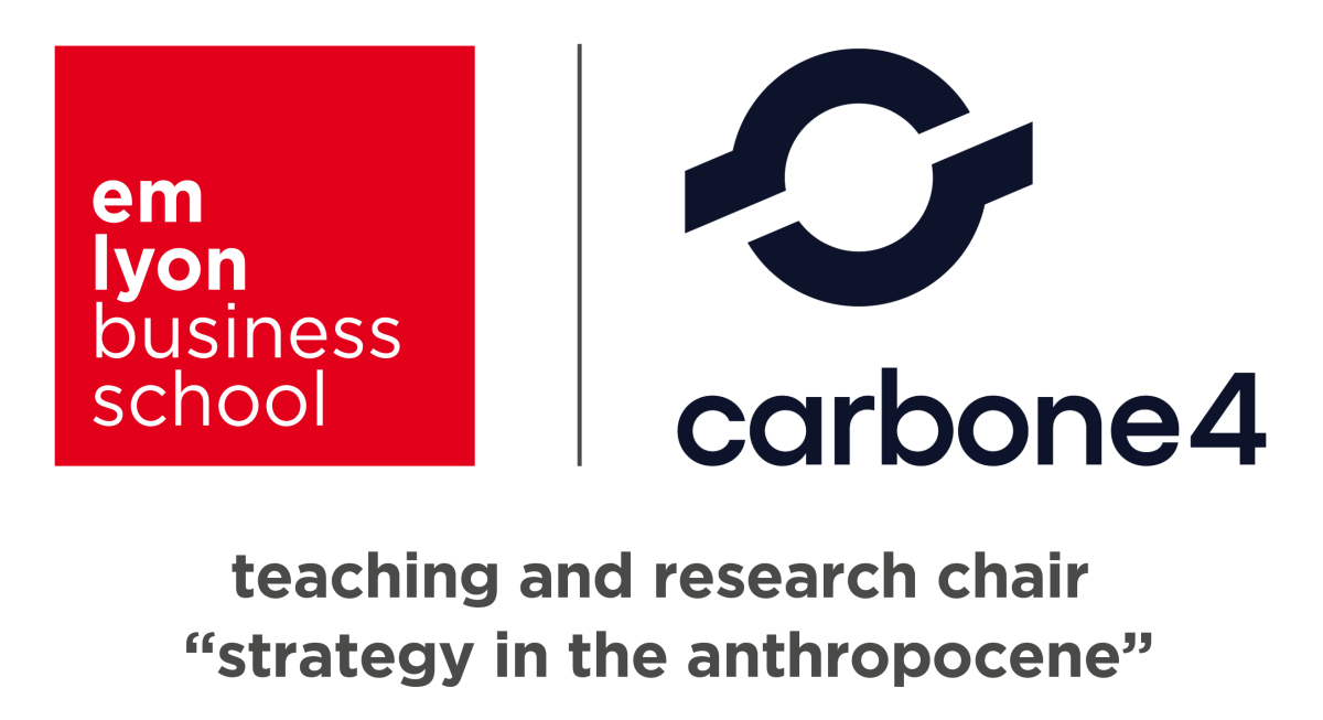 Carbone 4 teaching and research chair logo - emlyon business school
