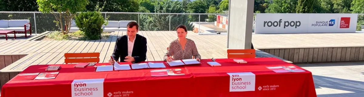 Nouveau partenariat : emlyon et la Banque Populaire AURA Nouveau partenariat : emlyon et la Banque Populaire AURA