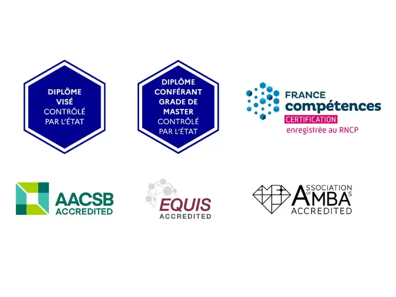 Programme Grande Ecole - Labels et accréditations Programme Grande Ecole - Labels et accréditations