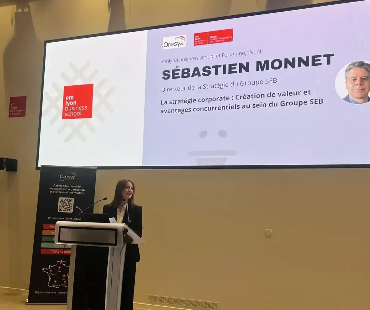 Partenariat entre emlyon et le Groupe SEB 