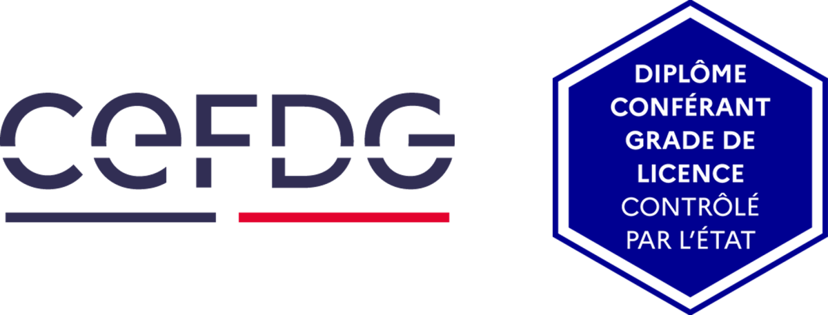 Logos CEFDG et Grade de Licence
