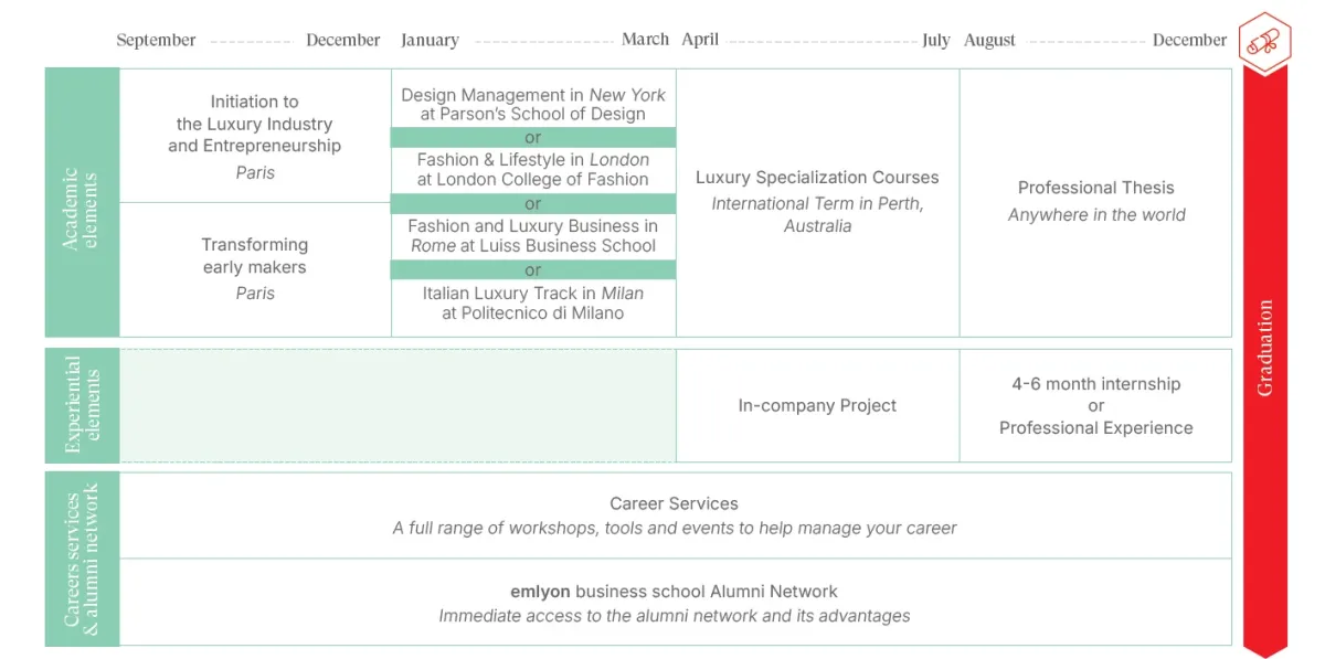 Program overview - Luxury Management & Marketing