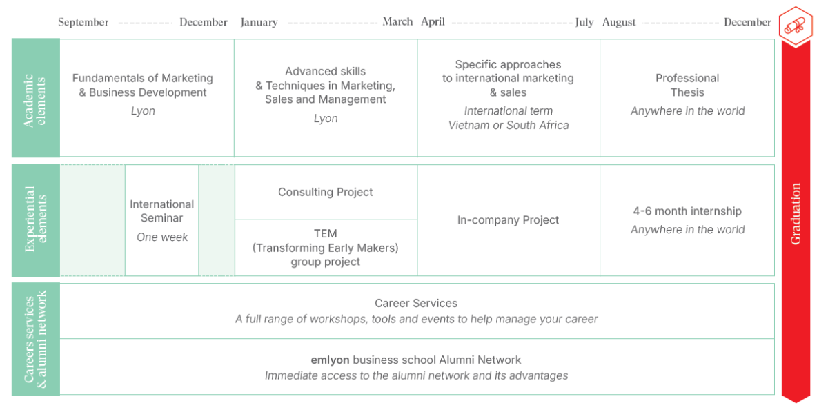 Program overview for the MSc in International Marketing & Business Development