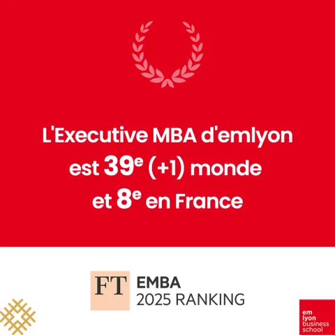 L’Executive MBA d’emlyon est Top 40 monde au Financial Times 2025 
